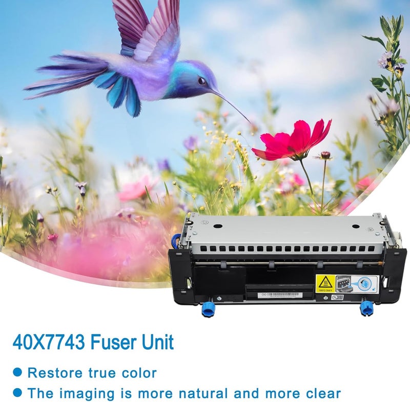 REEPLAR 40X7743 Fuser Unit for Lexmark MS810 / MS811 / MS812 / MX710 / MX711 / MX810 / MX811 / MX812 Laser Printers 110/120V 200000 Yield - Image 3